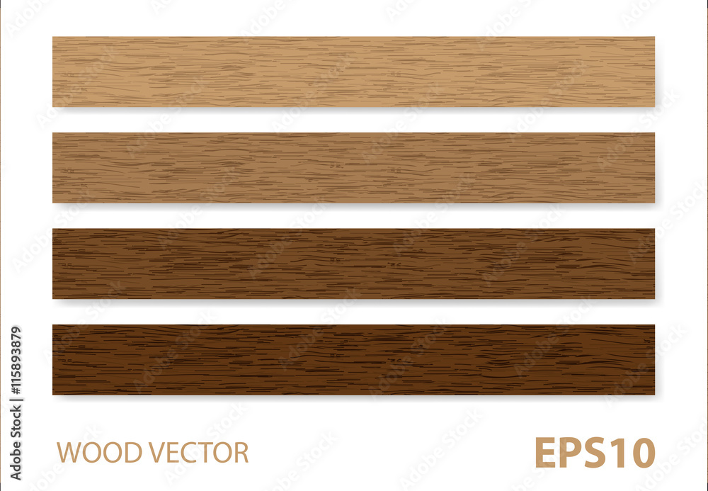 Obraz premium Wood vector background.