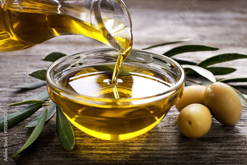 Canvas Print Olive oil