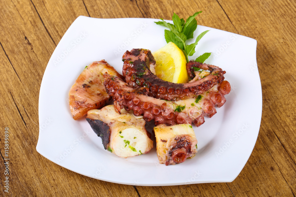 Grilled octopus Grilled octopus