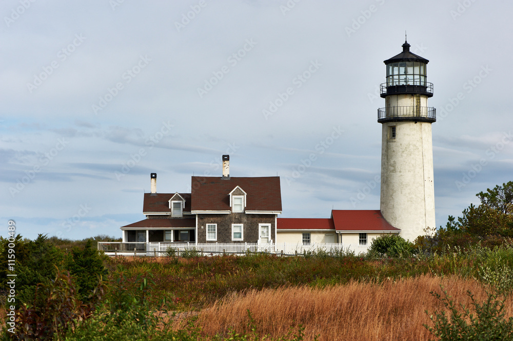 Highland Lighthouse at Cape Cod, built in 1797 Highland Lighthouse at Cape Cod, built in 1797