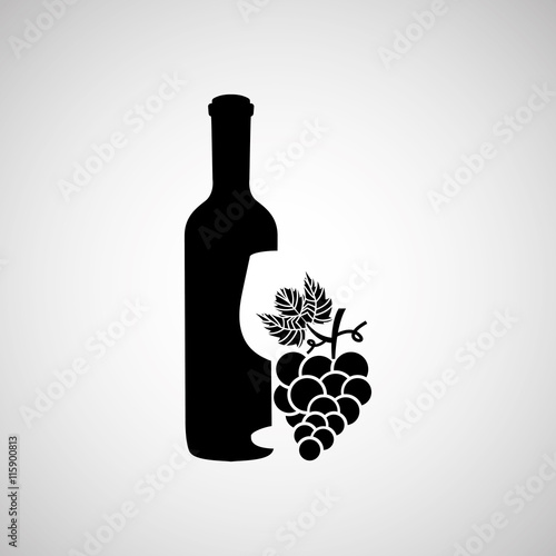 wine grapes design