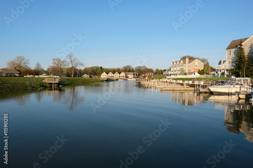 Marina on Lake Huron at Port Austin © haveseen