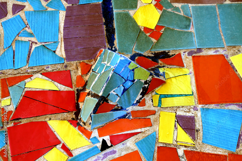 Fragment of  mosaics