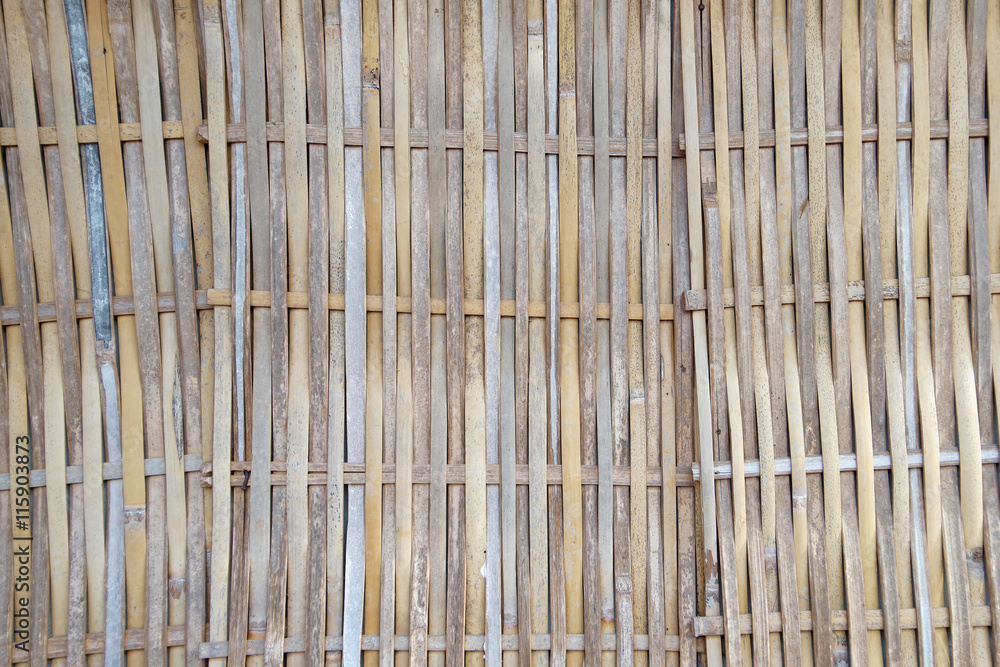 woven wood as background woven wood as background