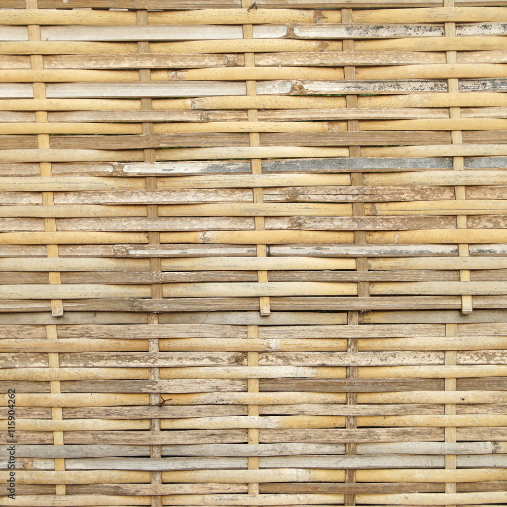 woven wood as background woven wood as background