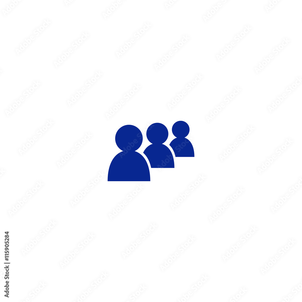 Add new user account flat icon for apps Add new user account flat icon for apps