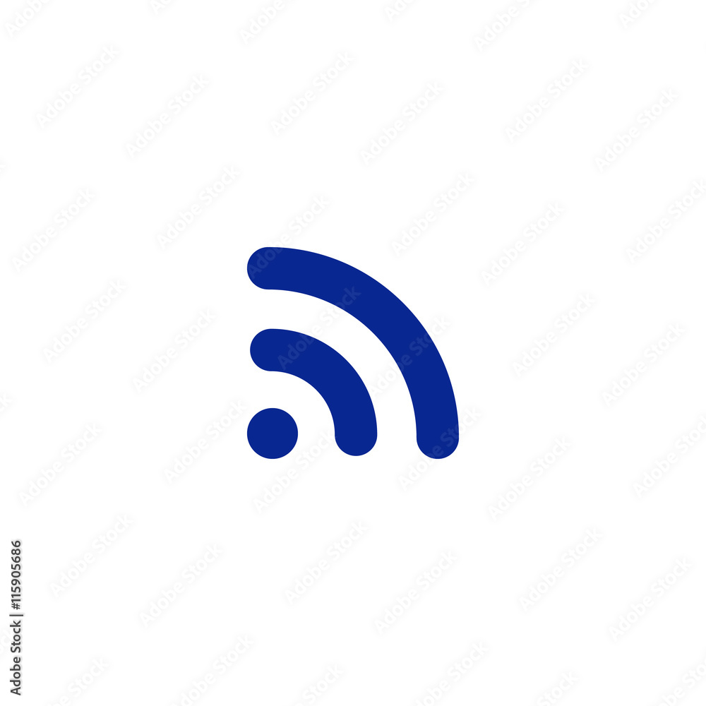 Wi-Fi symbol icon. Vector illustration Wi-Fi symbol icon. Vector illustration