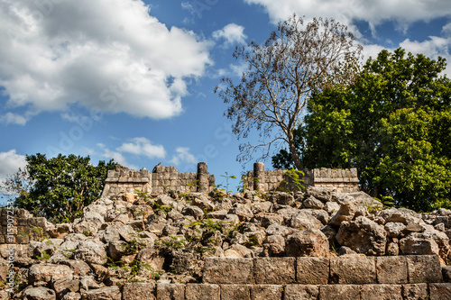 Ancient ruins at Chichen Itza