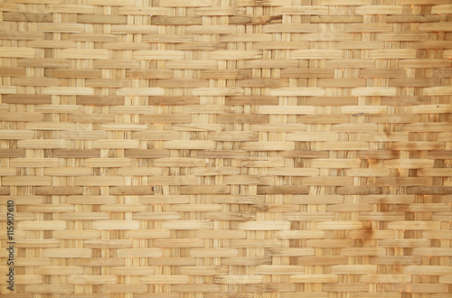 Bamboo basket weave pattern