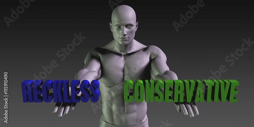 Reckless or Conservative © kentoh