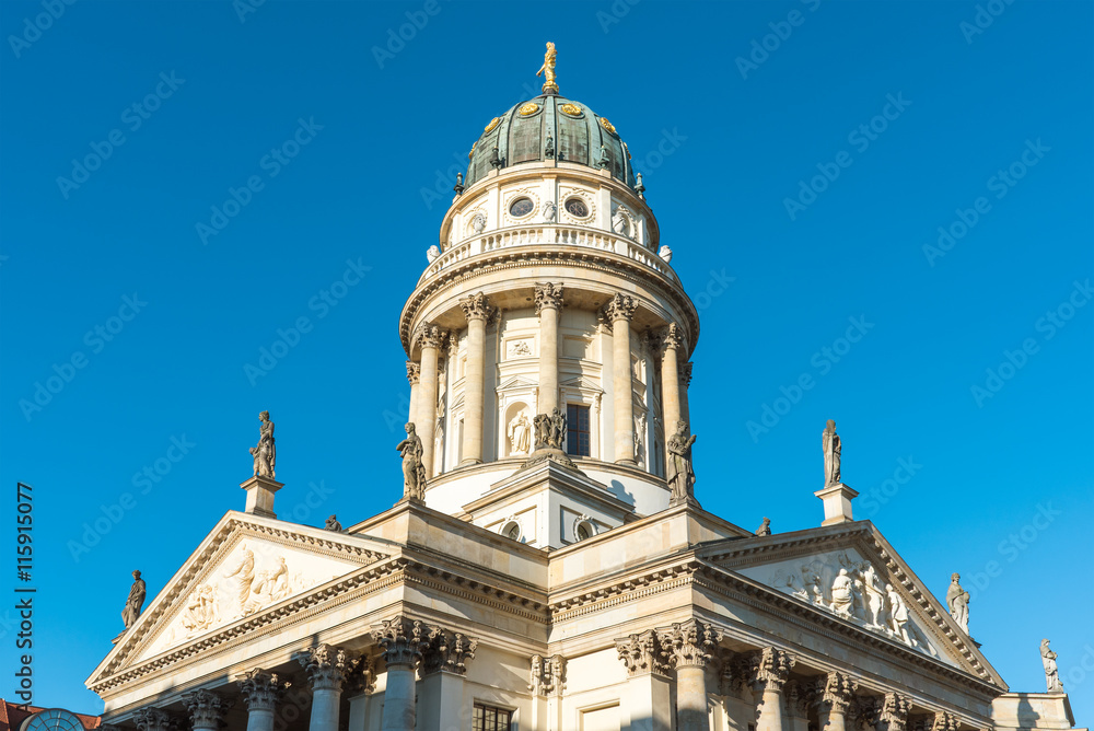 The German Cathedral at the Gendarmenmarkt in Berlin, Germany