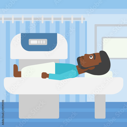 Magnetic resonance imaging.
