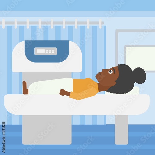 Magnetic resonance imaging.