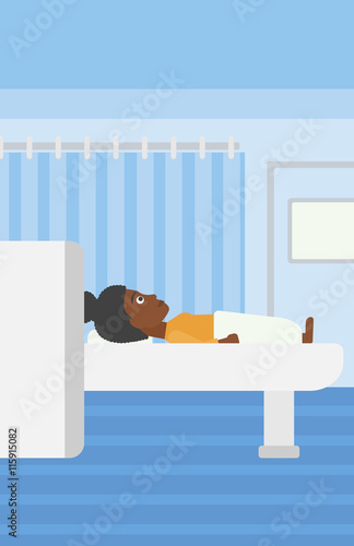 Magnetic resonance imaging.