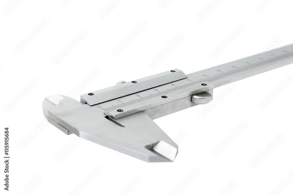 Vernier Caliper isolated on white background Vernier Caliper isolated on white background