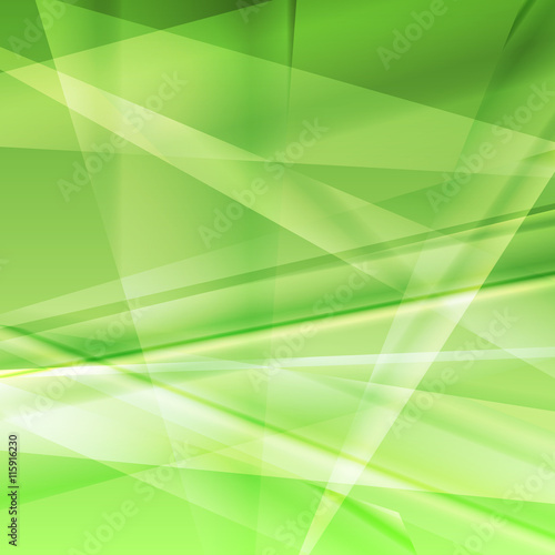 Bright green vector abstract background