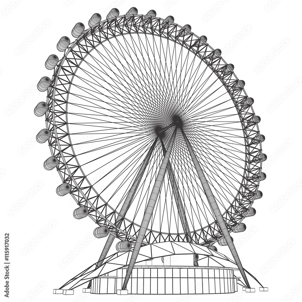 Carousel Isolated Illustration Vector