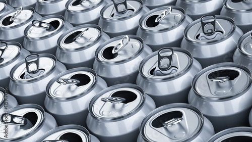 Soda cans photo