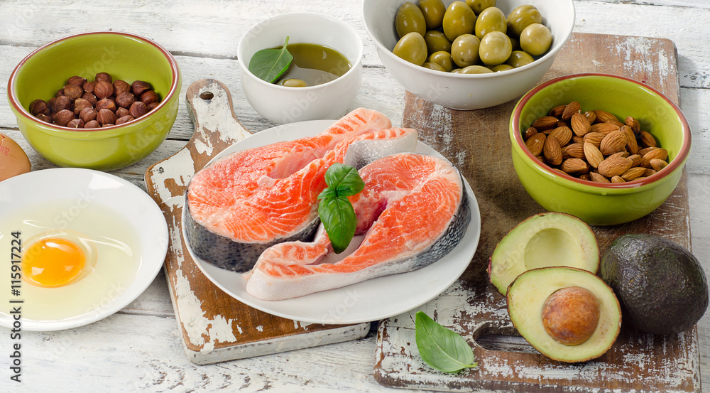Food sources of unsaturated fats. Food sources of unsaturated fats.