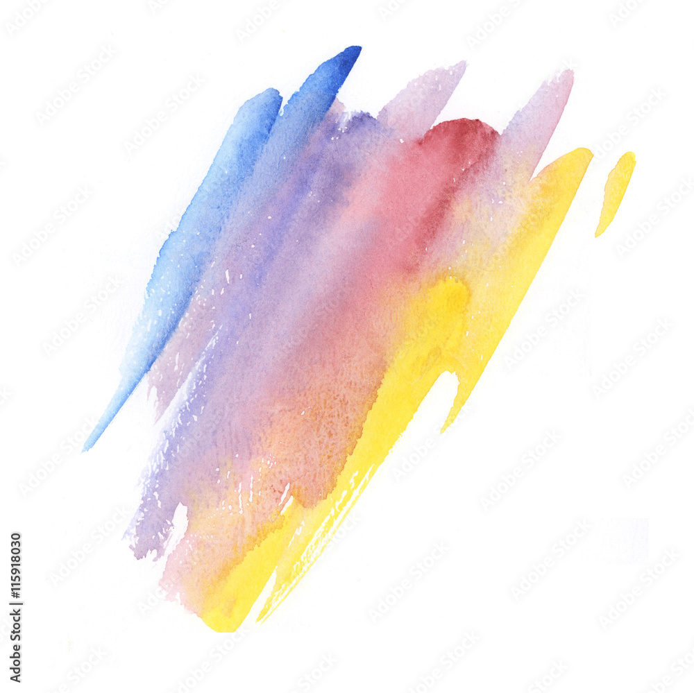 Abstract watercolor background. Ink illustration. Hand painted w Abstract watercolor background. Ink illustration. Hand painted w