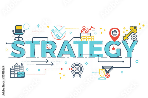 Strategy word lettering