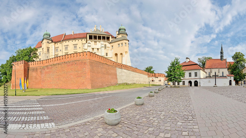 Wawel Royal Castle -Stitched Panorama #115920227
