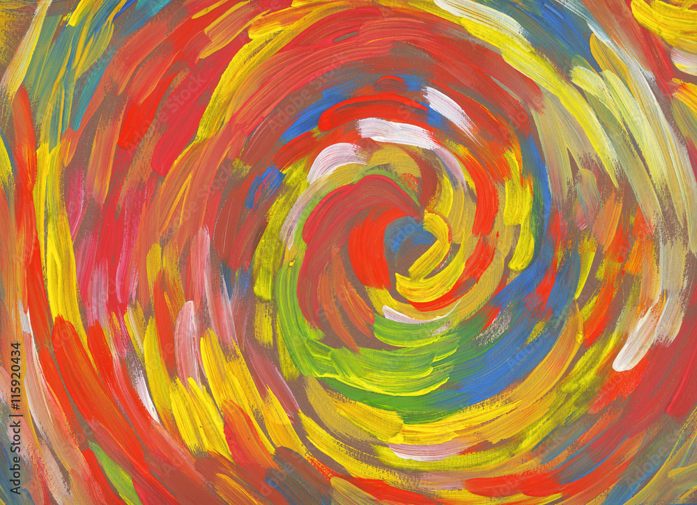 spiral red background hand drawn paint. abstract flame inspired spiral red background hand drawn paint. abstract flame inspired