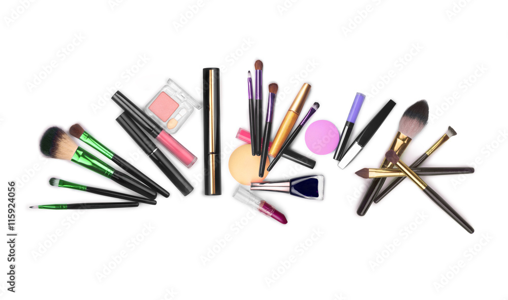 collection of accessories for make-up collection of accessories for make-up