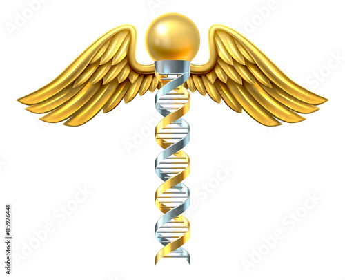 DNA Caduceus Concept