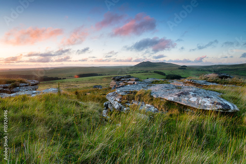 Sunset From garrow Tor photo