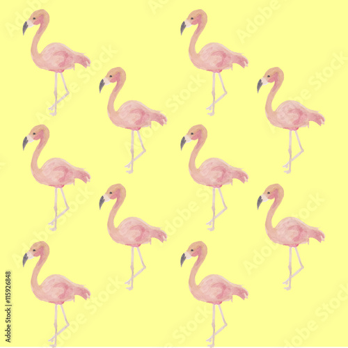 flamingos, background, vector, lovely, decorative, beautiful art.