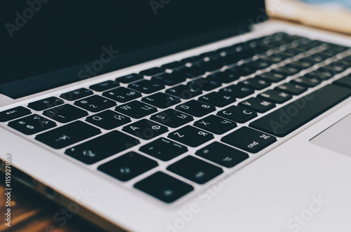Keyboard Of The Laptop