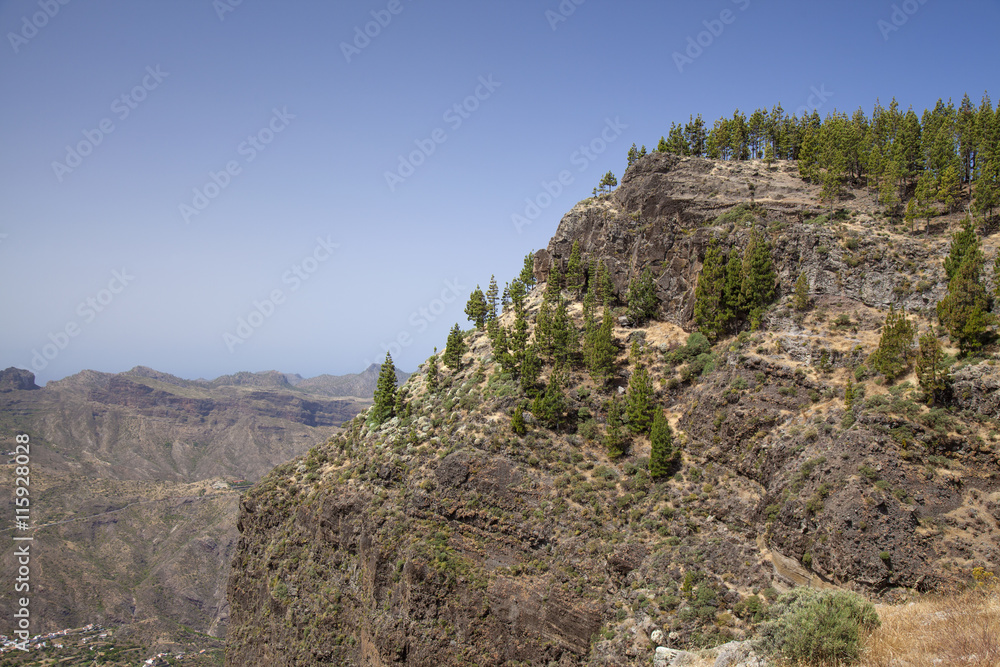 Central Gran Canaria in July