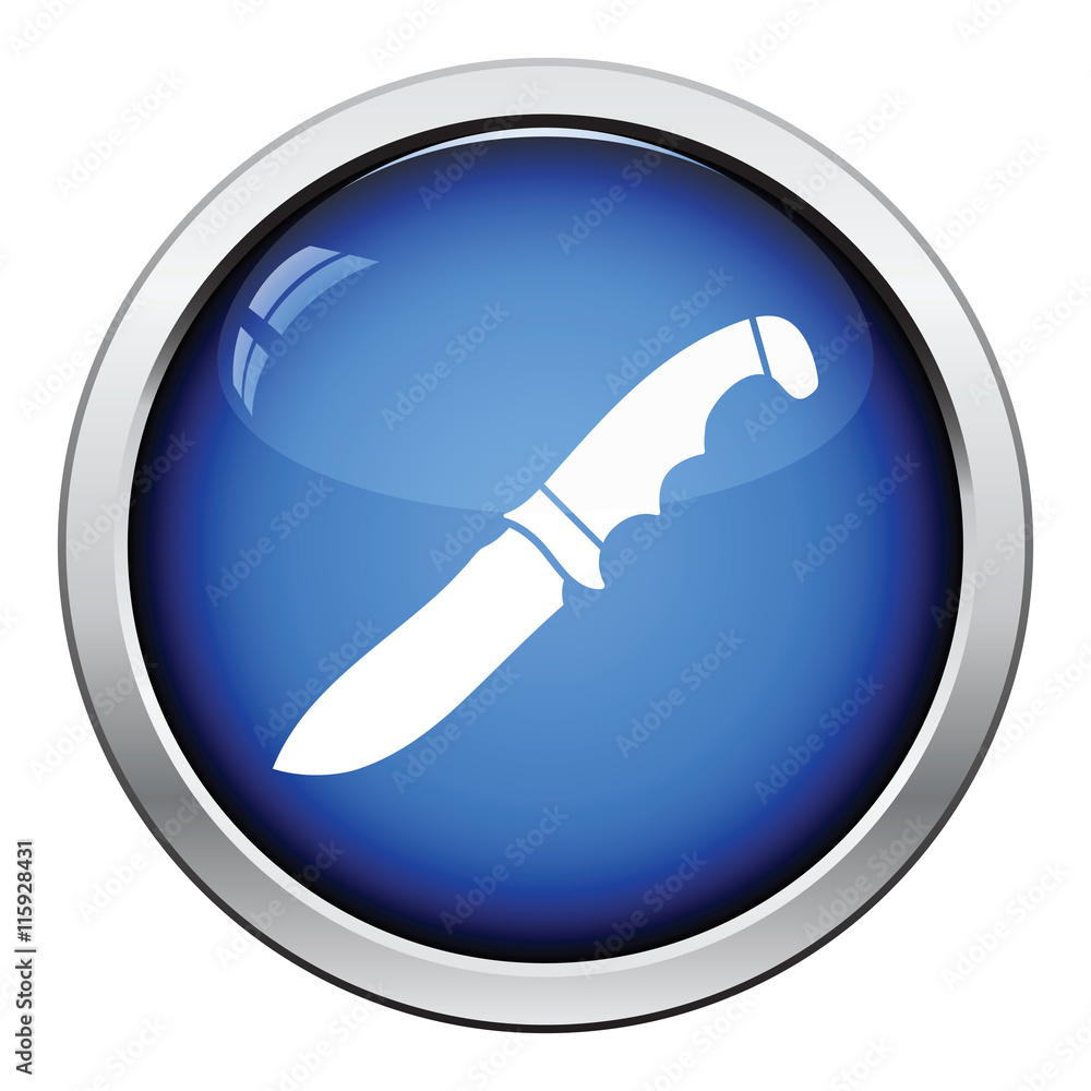 Hunting knife icon Hunting knife icon