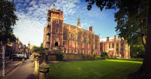 Canvas Print Lincoln's Inn early morning