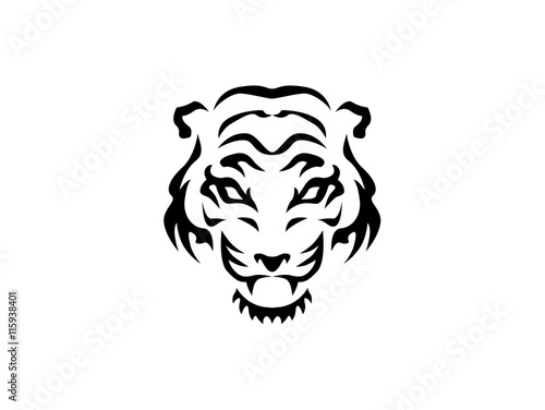 Tiger s head vector