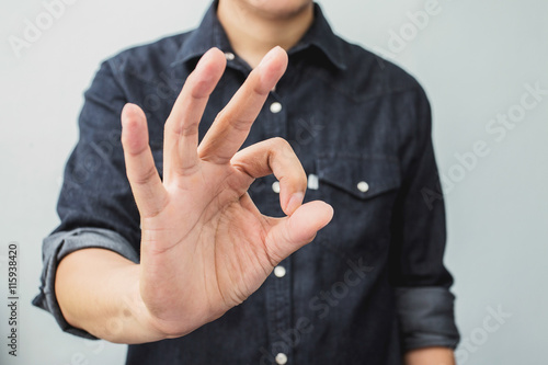 Man's Hand ok