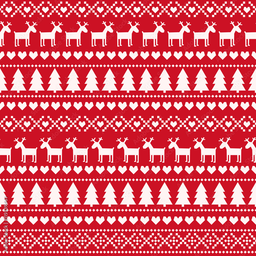 Christmas Jumper Pattern Adobe Illustrator Tutorial 