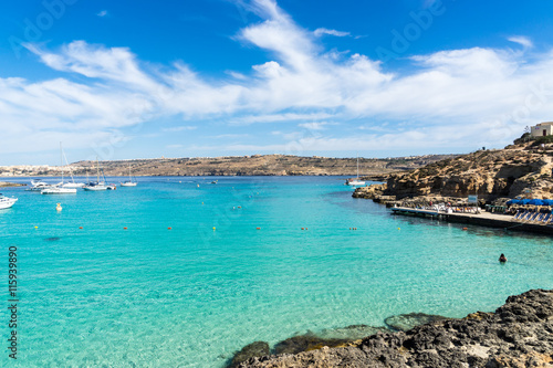 the Blue Lagoon gets its name from the beautiful colors of the s