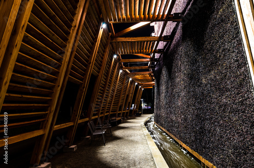 Gradierwerk bei Nacht