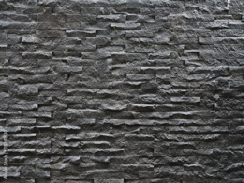 Black slate wall background texture