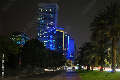 City street view, Arab Emirates