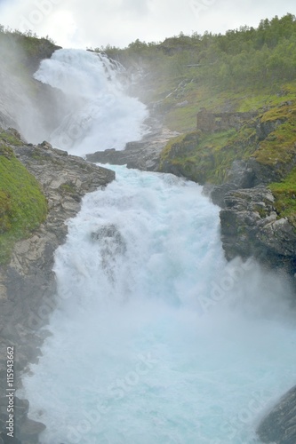 Kjosfossen waterfall