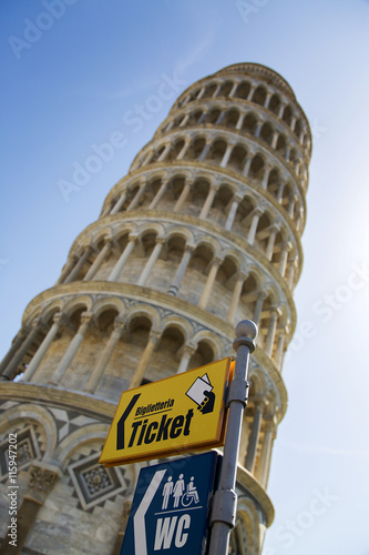 Tower of Pisa in Tuscany