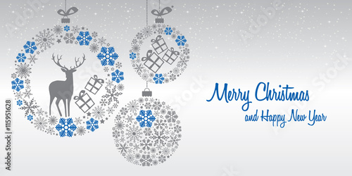 Christmas card, wishes Merry Christmas