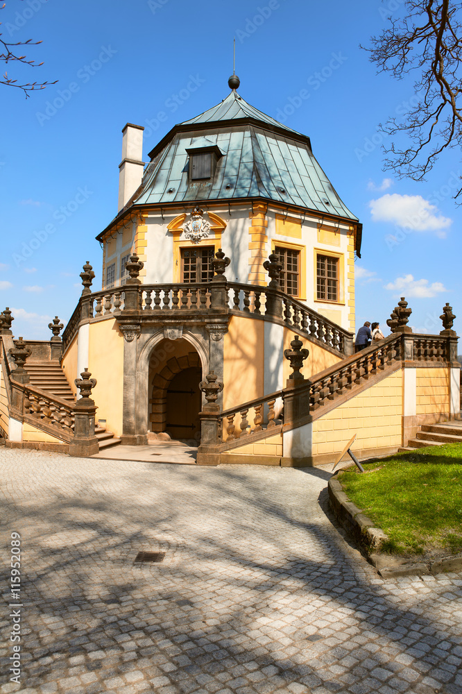 Frederick's castle in fortress koenigstein Frederick's castle in fortress koenigstein