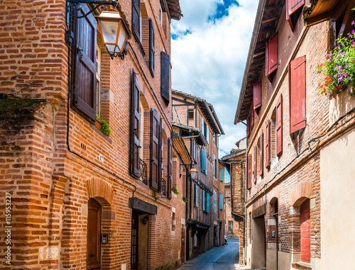 Εκτύπωση καμβά Rue à Albi dans le Tarn en Occitanie, France