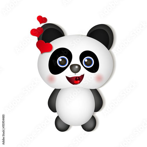 Fototapeta Naklejka Na Ścianę i Meble -  Very cute Panda
