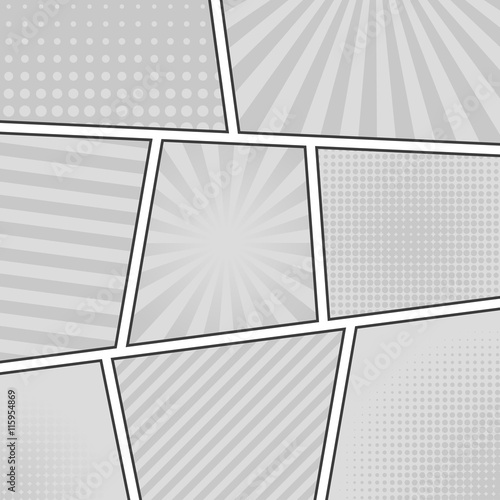 Comic book background