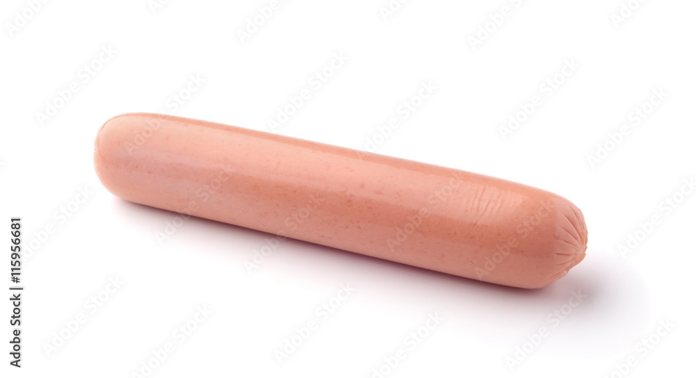 Sausage isolated on white Sausage isolated on white